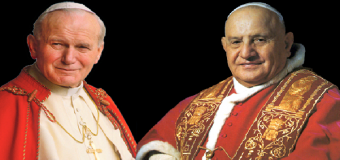 Misa por la canonización de Juan XXIII y Juan Pablo II