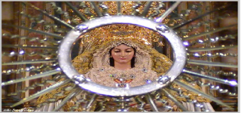 La Virgen de la Soledad luce en el Altar Mayor ante las Fiestas de Mayo