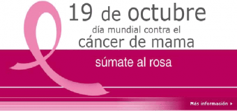 Huévar se suma el 19 de Octubre al día mundial contra el Cáncer de Mama.