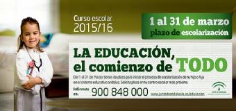 Da comienzo el plazo para la escolarización en Andalucía