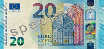El nuevo billete de 20 euros entrará en circulación el próximo 25 de noviembre