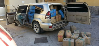 Acorralan a la Guardia Civil para tratar de arrebatarles un vehículo cargado con 660 kilos de hachís