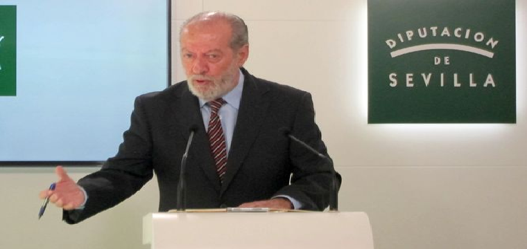 El Presidente de Diputación de Sevilla - Fernando Rodriguez Villalobos.