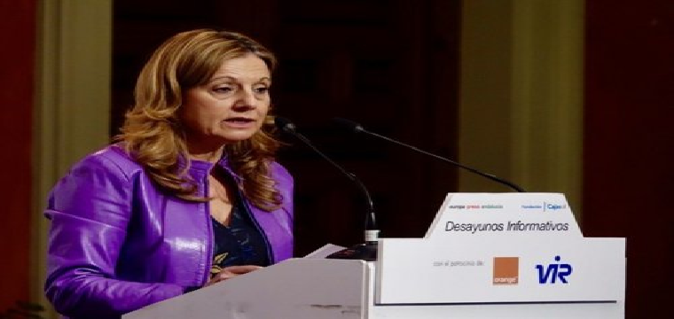 consejera de Salud de la Junta de Andalucía, Marina Álvarez