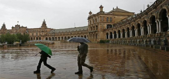 SEVILLA – Se esperan lluvias a las puertas del puente del Pilar