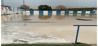 HUÉVAR – Mas de 100 litros por metro cuadrado de lluvia colapsan la población